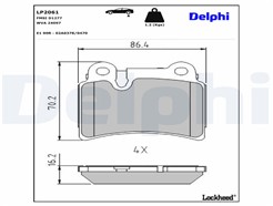 DELPHI LP2061