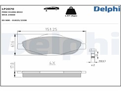 DELPHI LP2070