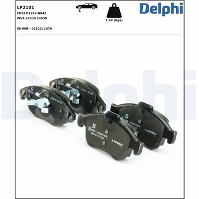 DELPHI LP2101 EAN: 5012759433584.