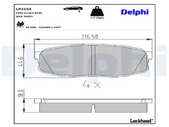 DELPHI LP2154