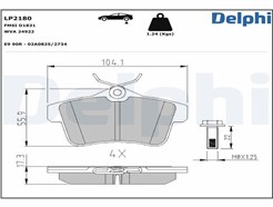 DELPHI LP2180