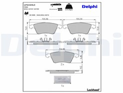 DELPHI LP2224LC
