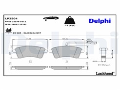 DELPHI LP2504