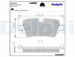 DELPHI LP2768