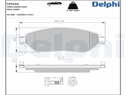 DELPHI LP3143