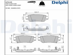 DELPHI LP3145