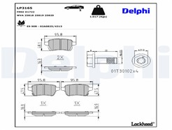 DELPHI LP3165