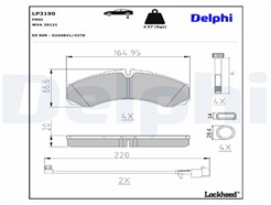 DELPHI LP3190
