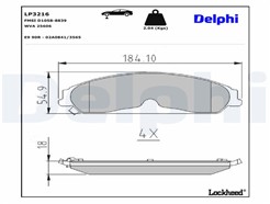 DELPHI LP3216