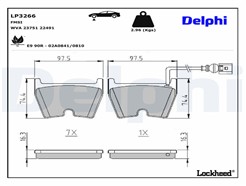 DELPHI LP3266