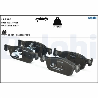 DELPHI LP3286 EAN: 5012759540398.