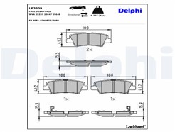 DELPHI LP3309