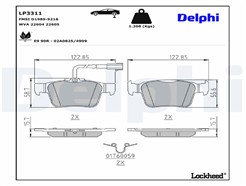 DELPHI LP3311