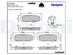 DELPHI LP3398