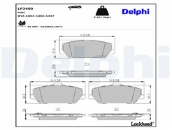 DELPHI LP3400