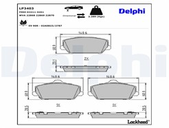 DELPHI LP3403