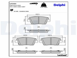 DELPHI LP3404