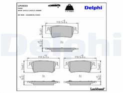 DELPHI LP3553