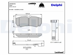 DELPHI LP3573