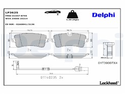 DELPHI LP3625