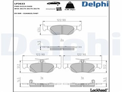 DELPHI LP3633
