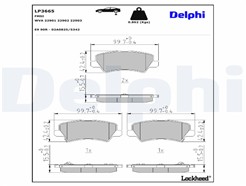 DELPHI LP3665