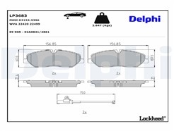 DELPHI LP3683
