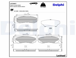 DELPHI LP3687
