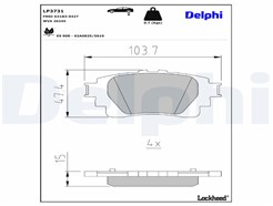DELPHI LP3731