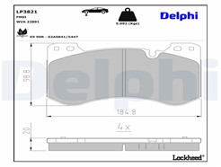 DELPHI LP3821
