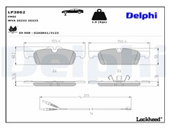 DELPHI LP3862