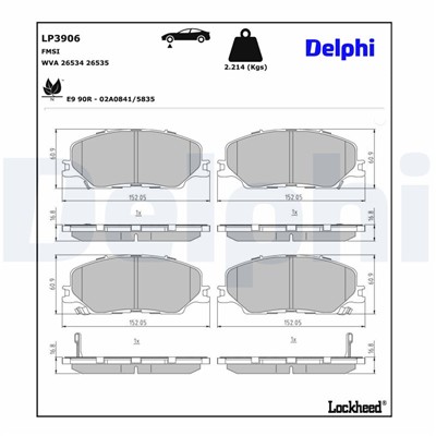 DELPHI LP3906