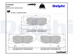 DELPHI LP3908