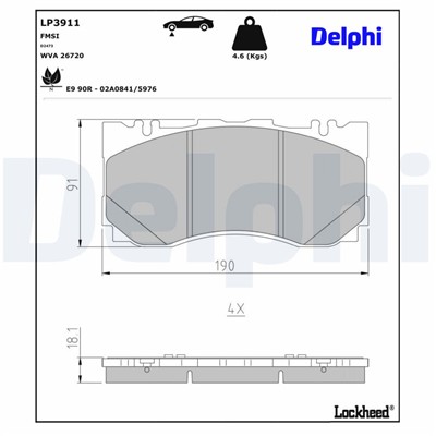 DELPHI LP3911