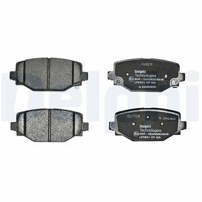 DELPHI LP3931 EAN: 5012759611142.