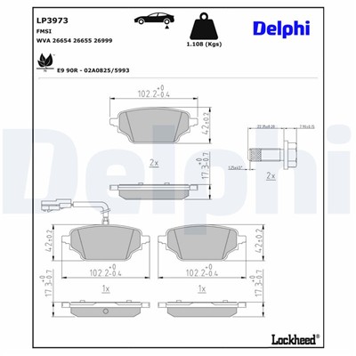 DELPHI LP3973