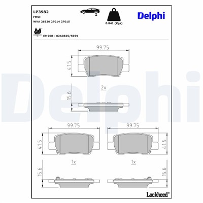 DELPHI LP3982