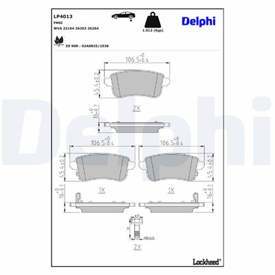 DELPHI LP4013