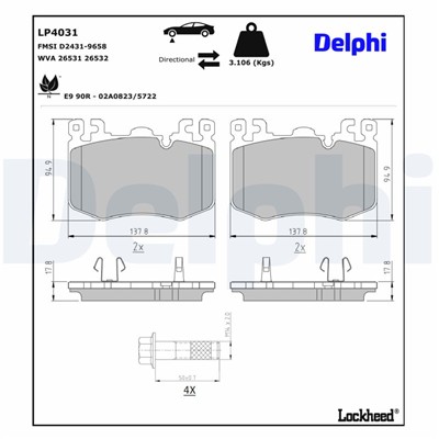 DELPHI LP4031