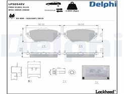 DELPHI LP5054EV