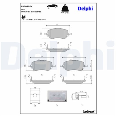 DELPHI LP5070EV