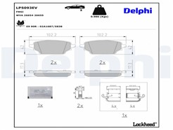 DELPHI LP5093EV