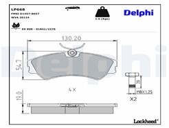 DELPHI LP668