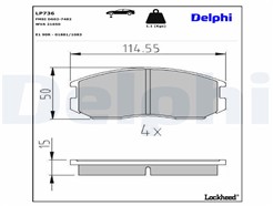 DELPHI LP736