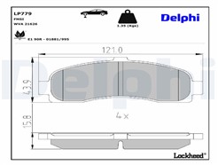 DELPHI LP779