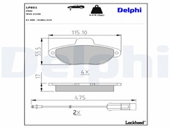 DELPHI LP851