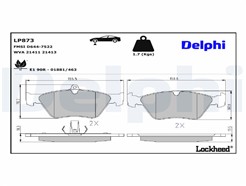 DELPHI LP873