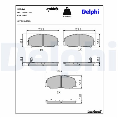 DELPHI LP944 EAN: 5012759916483.