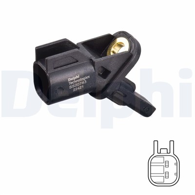 DELPHI SS20743 EAN: 5012759573921.