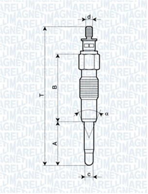 MAGNETI MARELLI 062900040304 Číslo výrobce: UC37A. EAN: 8001063328751.